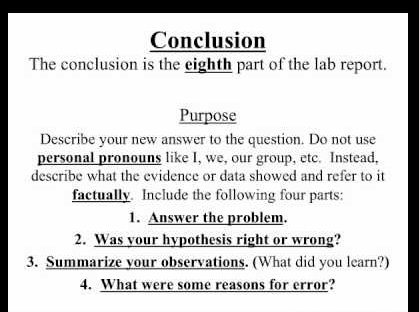 conclusion